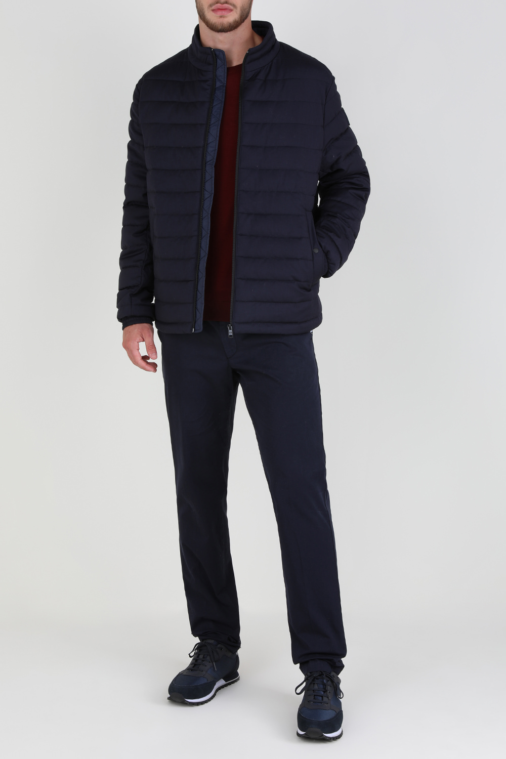 מעיל מרופד מצמר